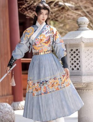【 龙锦 】Ming System Flying Fish Clothing Men Hanfu Jinyiwei Python Dragon Robe Ancient Costume