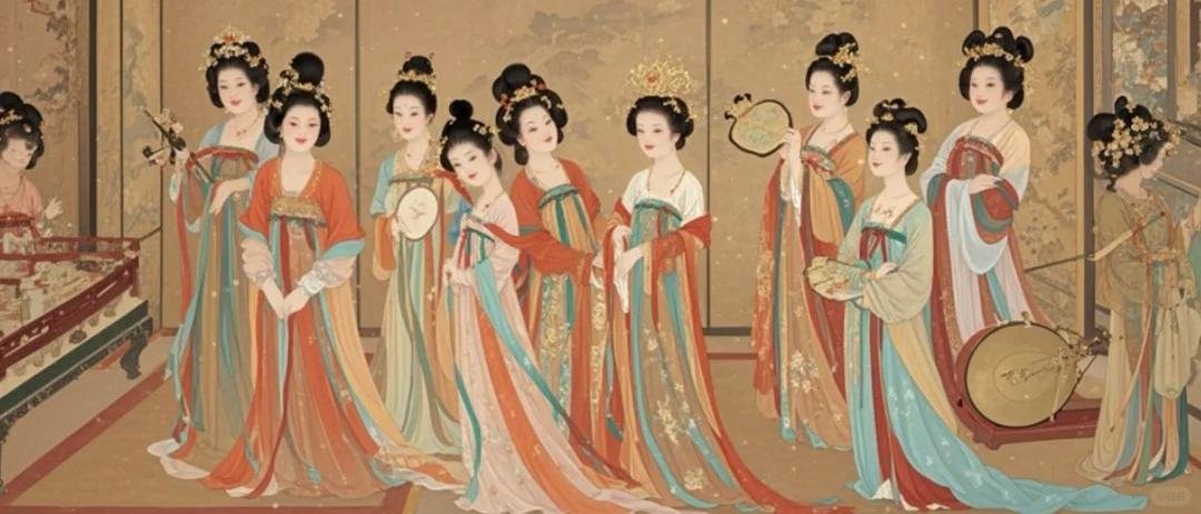 Women wearing Hanfu