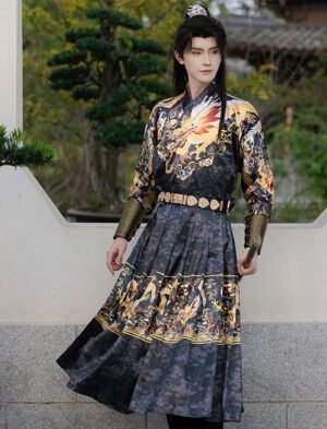 【 琼楼玉羽 】Ming Dynasty Hanfu Feiyufu Jinyiwei Ancient Costume