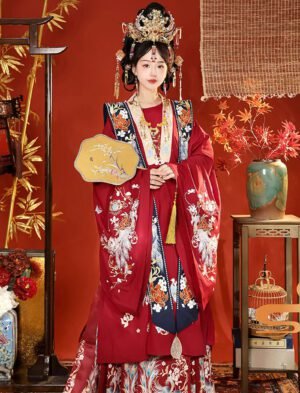 【 上囍 】Embroidered Ming Dynasty Wedding Dress Chinese Wedding Dress